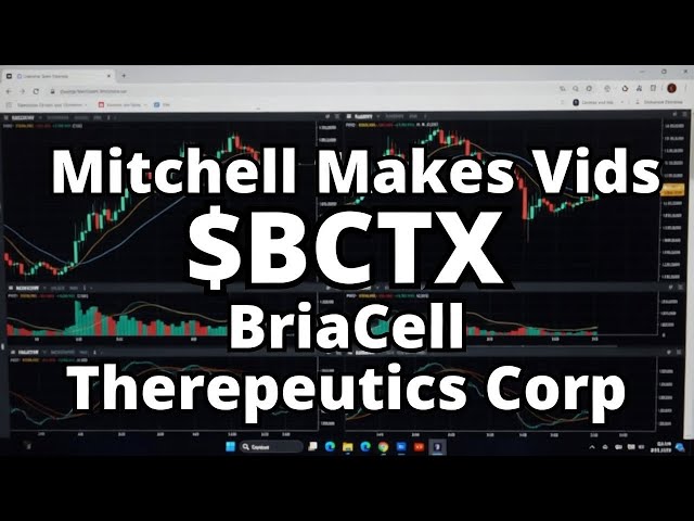 $BCTX BriaCell Therapeutics Corp - 60 Second Analysis - Jan 13, 2026 #BCTX #BRIACELL #stockmarket