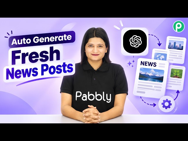 Generate Fresh News Posts with AI Automatically 📰🤖