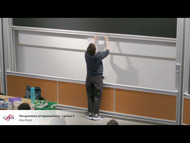 Alice Pozzi: The geometry of eigenvarieties - Lecture 2