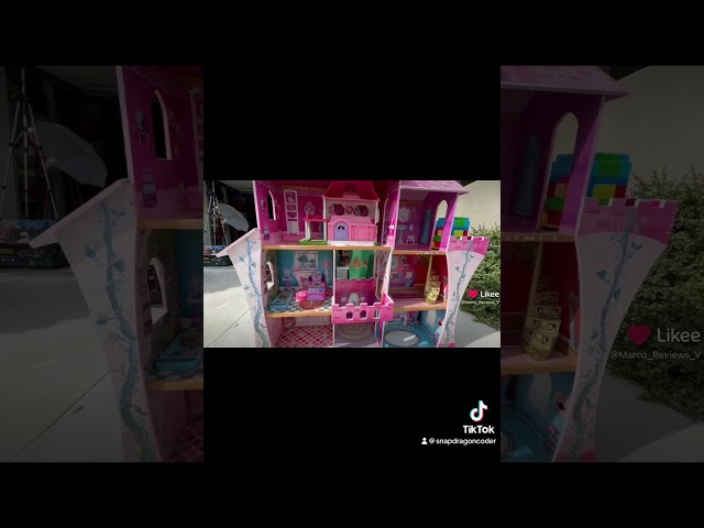 Marco reviews giving away Barbie legoland combo dollhouse #staycringe