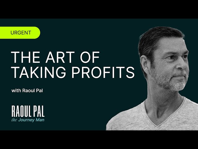 Raoul Pal: This is When I'm Selling My Crypto