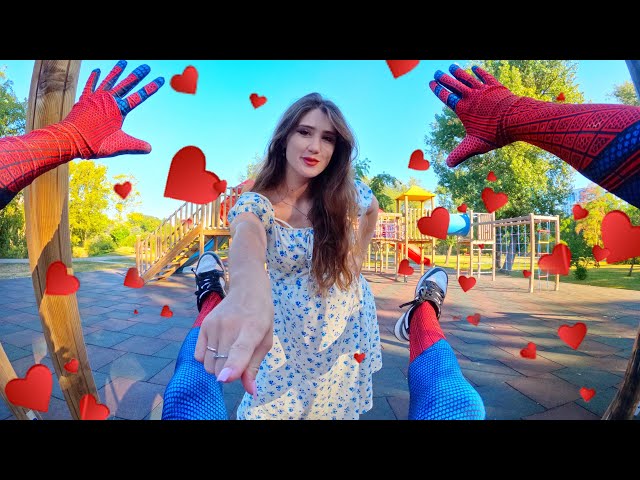 CRAZY GIRL WILL NOT LEAVE SPIDER-MAN ALONE  (POV Love Best)