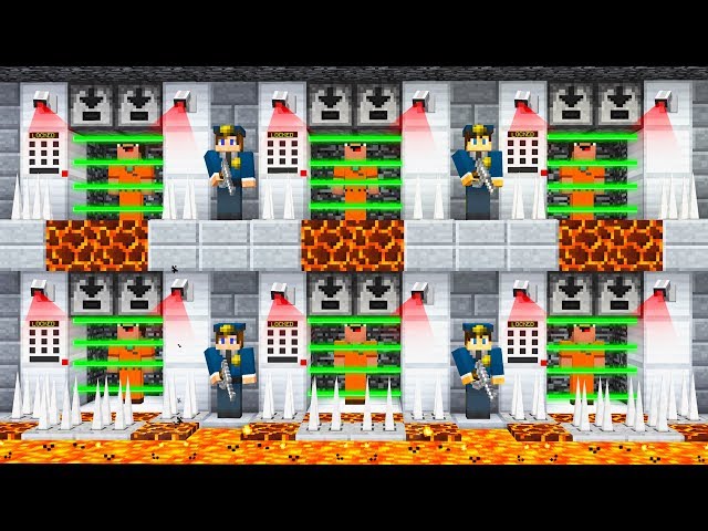 Trapped in the Most Secure Minecraft Prison!