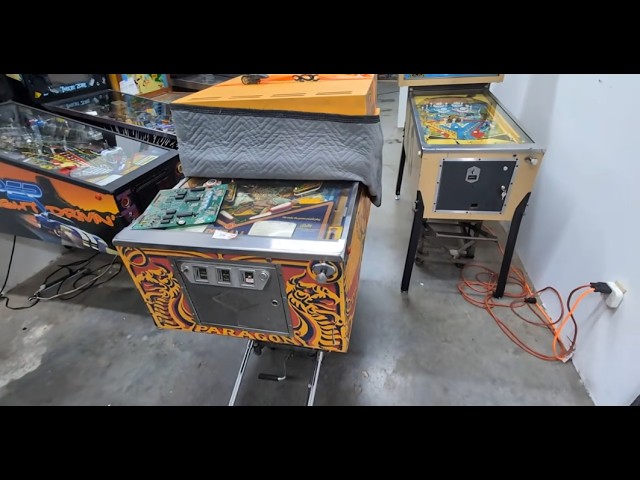 Repairing a Bally Paragon Pinball Machine
