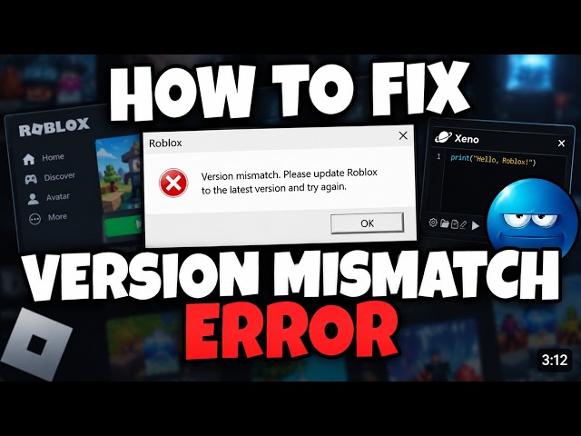 HOW TO FIX XENO’S MISMATCH ERROR 🔧 (Working 2026)