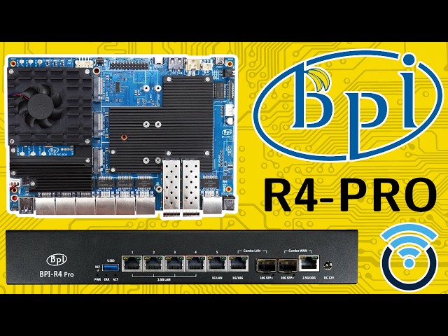 Banana Pi BPI-R4 Pro: Violating The First Rule Of OpenWRT Club