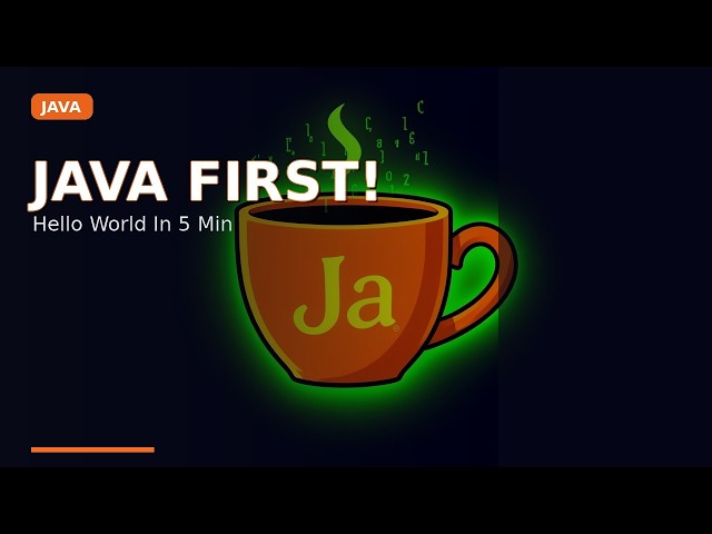 Core Java Basics for Beginners | Write & Run Your First Program