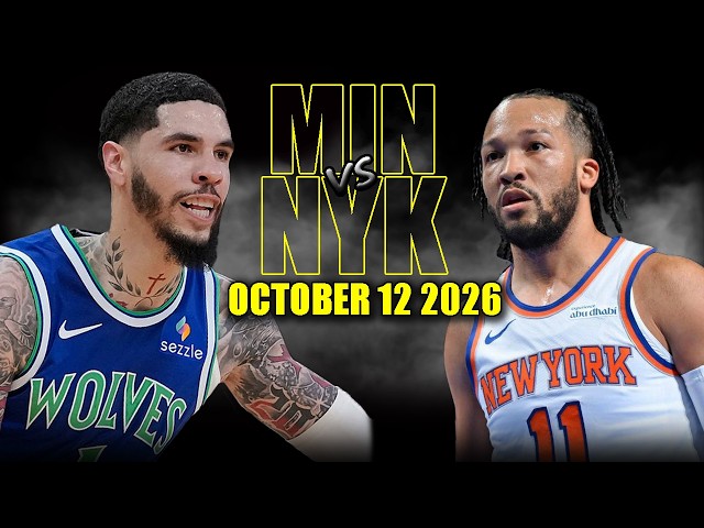 New York Knicks vs Minnesota Timberwolves Full Game Highlights - October 12, 2026 | NBA Preseason