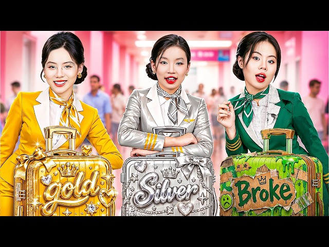 Rich Vs Broke Vs Giga Rich At Vacation Trip!