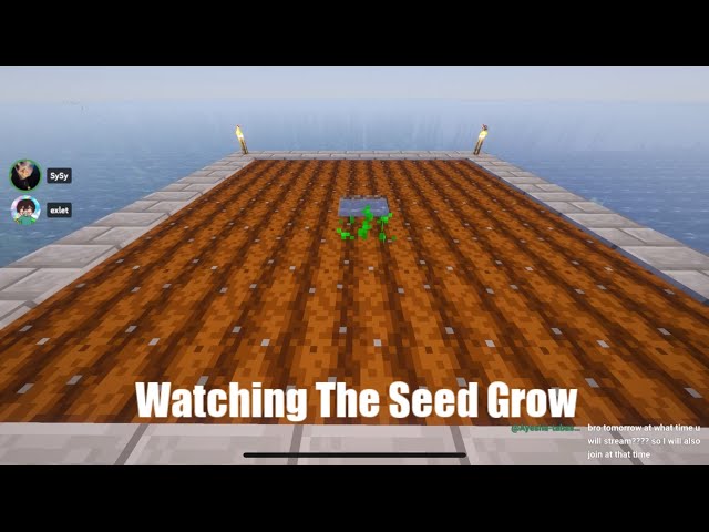 minecraft let's play cuz why no (ft. Exlet)