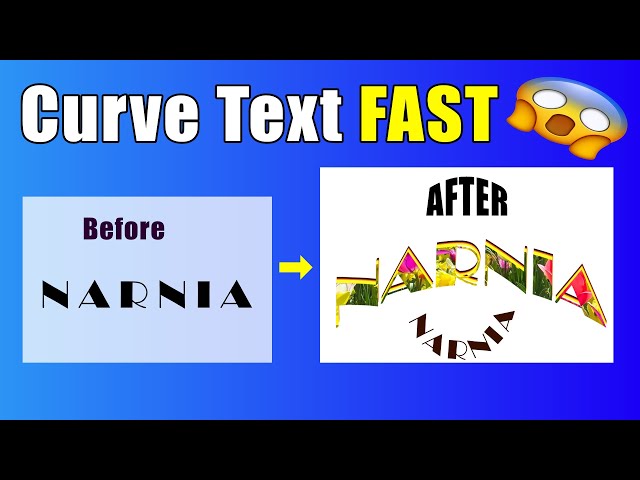 Curving Text in Affinity Photo 2.6.2 (EASY Tutorial!) With Bonus Example