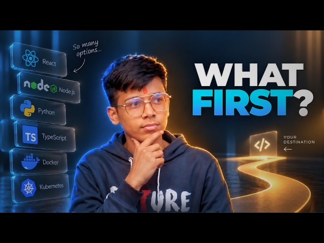 Full Stack Web Development Roadmap 2027 - Learn to Code in the Right Order