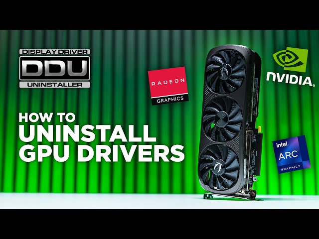 How to Remove Graphics Card Drivers | Full Step-By-Step Guide | CataCare