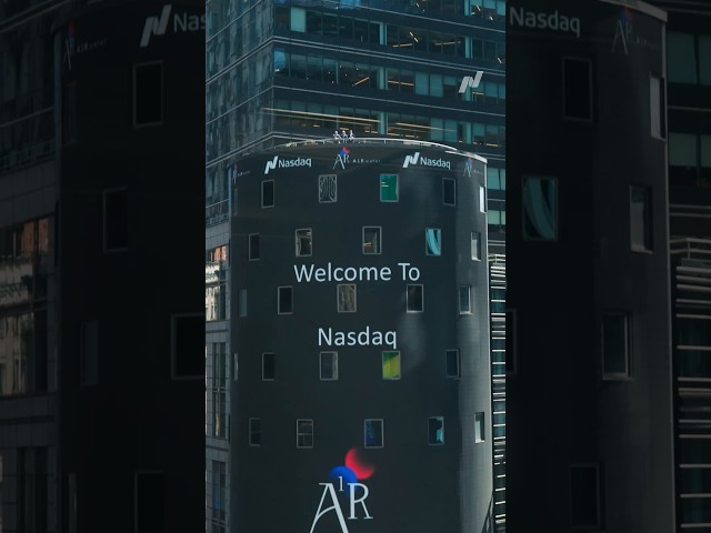 A1R water celebrates its Nasdaq debut