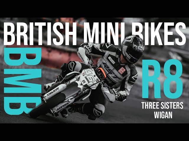 BMB Three Sisters R8 2022 - Highlights Video - British Mini Bikes Championship