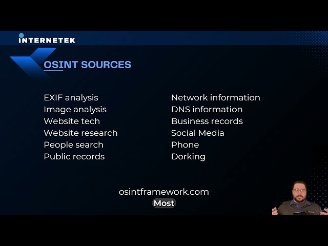 Webinar: Using Open Source Intelligence in Business
