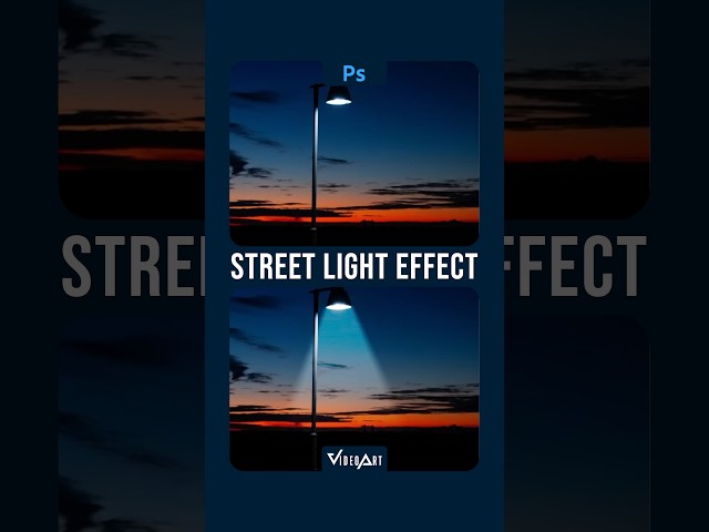 Street Light Effect in Photshop #095