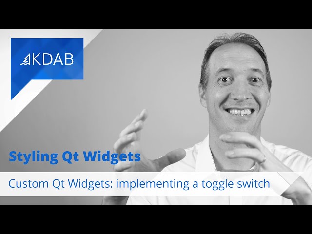 Custom Qt Widgets: Implementing a Toggle Switch
