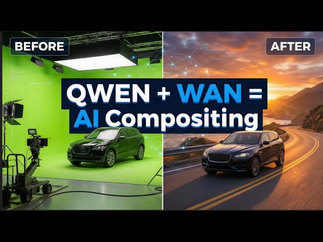 QWEN + WAN = AI Compositing in Comfyui