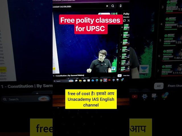 free complete indian NCERT polity classes By sarmad MEHRAJ