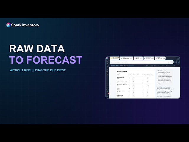 From Raw Inventory Export to Demand Forecast in Spark