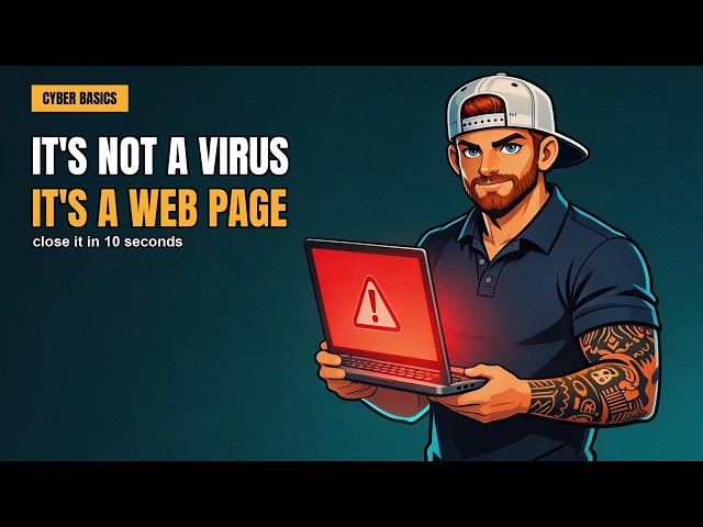 That "Your PC Is Infected" Pop-Up Is Just A Web Page. Here's How To Close It.