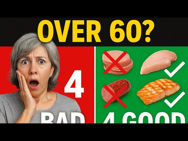 Over 60? 4 WORST Meats You Should NEVER Touch and 4 You MUST Eat Daily | Health Aura