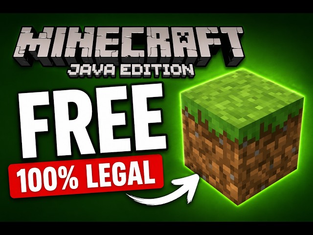 How to Get Minecraft Java Edition for FREE! (100% Legal)