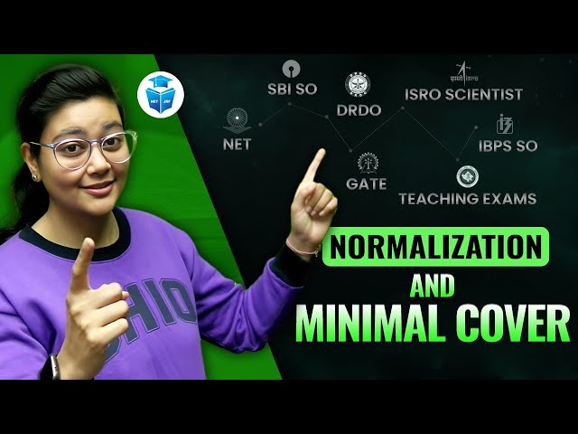 Normalisation & Minimal Cover in DBMS With Example | Aditi Mam