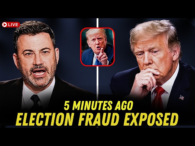 Jimmy Kimmel DESTROYS Trump's Biggest Election Lie Live on TV!