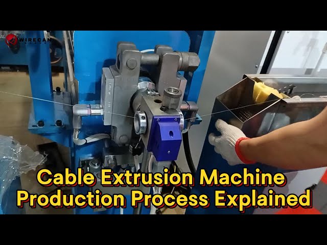 Cable Extrusion Machine Production Process Explained