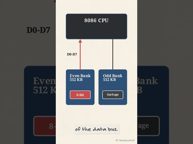 How 8086 Memory Banks Work