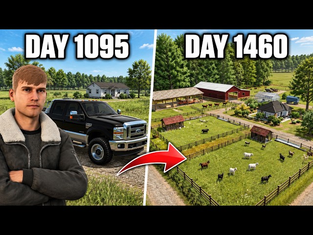 I SPENT 365 DAYS BUILDING MY DREAM HOMESTEAD