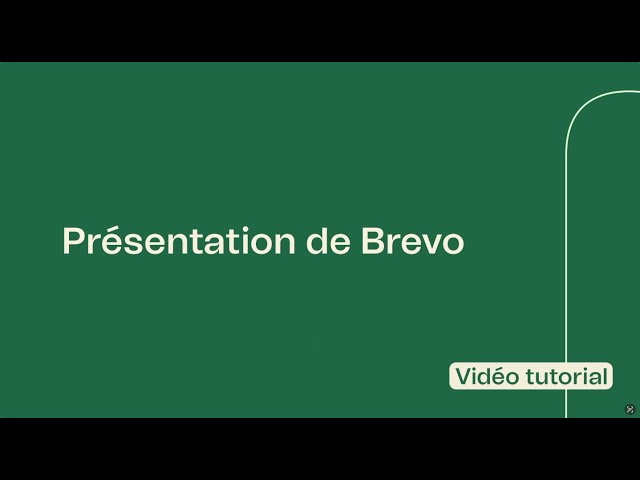 Découvrez la plateforme Brevo