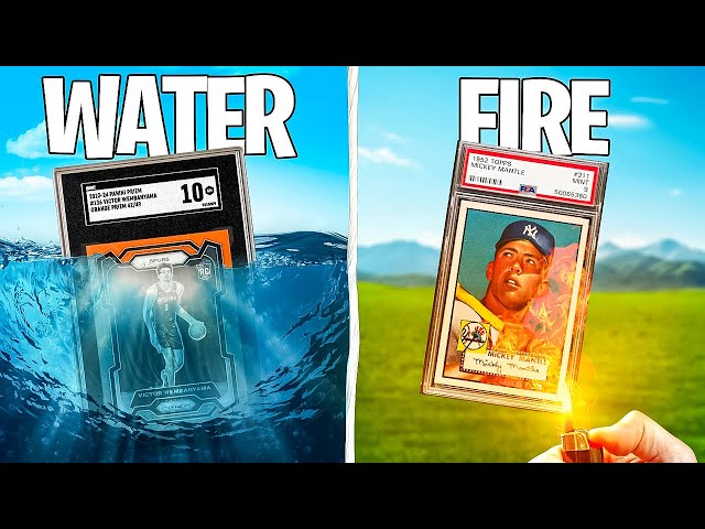 Are Graded Cards UNBREAKABLE? We reveal PSA/BGS/SGC results!!