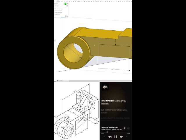 CAD Modelling Practice Drawings #3