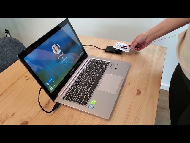 Azure AD joined Computer Windows Passwordless Login with Access Card as a FIDO Security Key