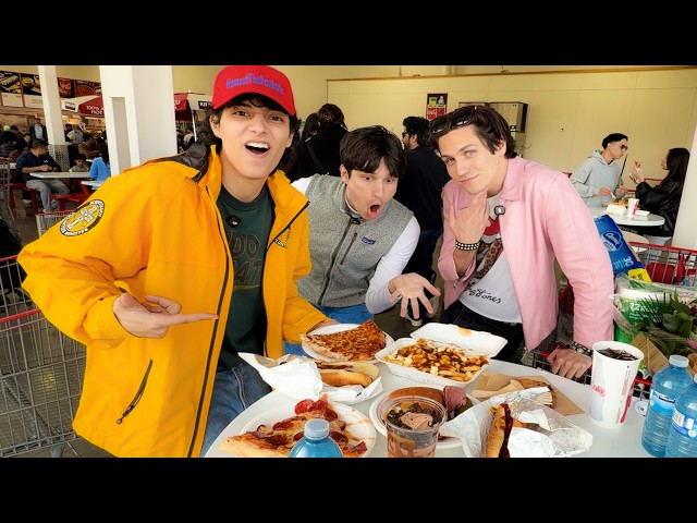 Lil Huddy Costco Mukbang