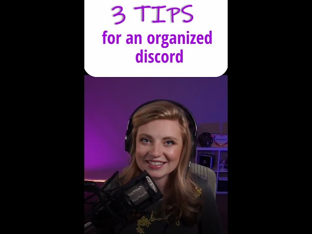 3 easy tips to make your discord better