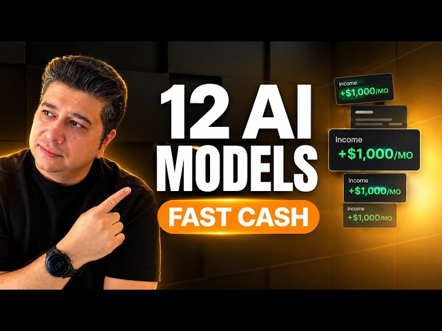 I Found 12 Ways to Make Your First $1,000 With AI (No Code, No Team)