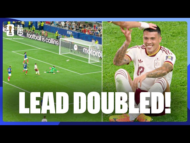 INCREDIBLE! Spain one-two their way through the France defence! | France v Spain