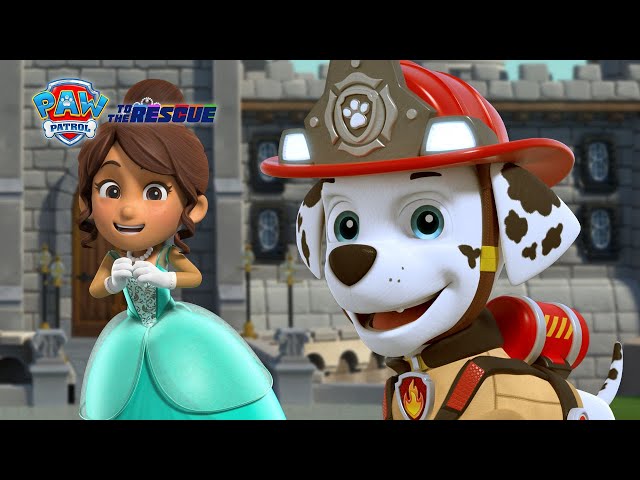Marshall löscht das Feuer im Schloss | PAW Patrol: Helden im Alltag | Cartoons für Kinder