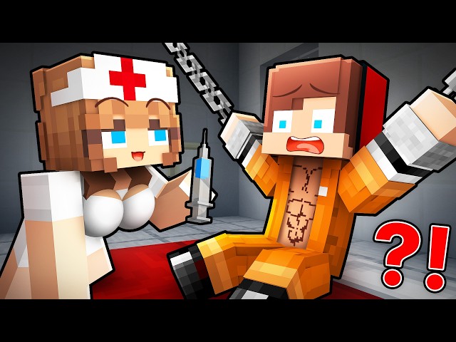 Prisoner JJ is no Longer Brave when he Sees the Prison Nurse - Minecraft Animation
