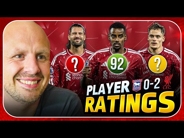 Ipswich 0-2 Liverpool | Player Ratings Show