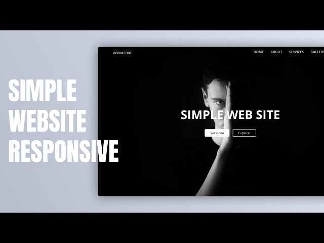 Responsive Website Design Using HTML CSS And JAVASCRIPT | Mobile First
