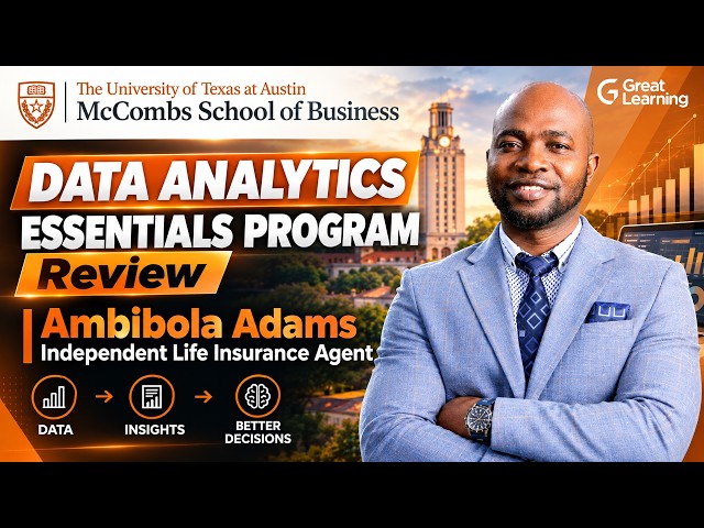 Texas McCombs Data Analytics Program Helps a Business Professional Learn SQL and Python