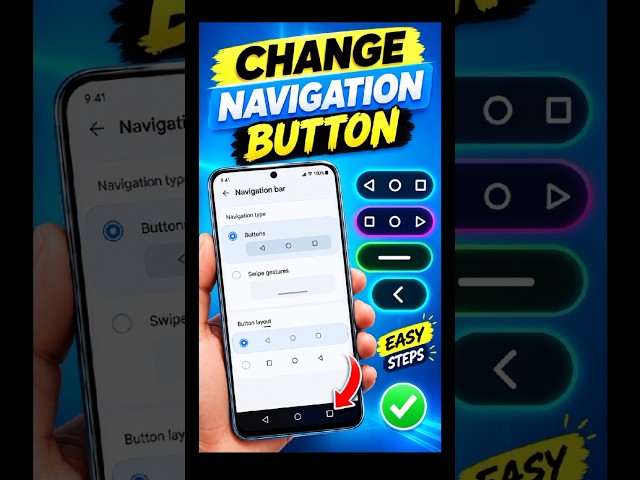 "Change Navigation Buttons on Android! ⚡"