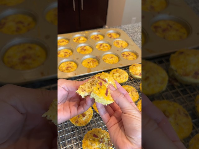 You NEED to make these egg bites 🍳 #cookwithme