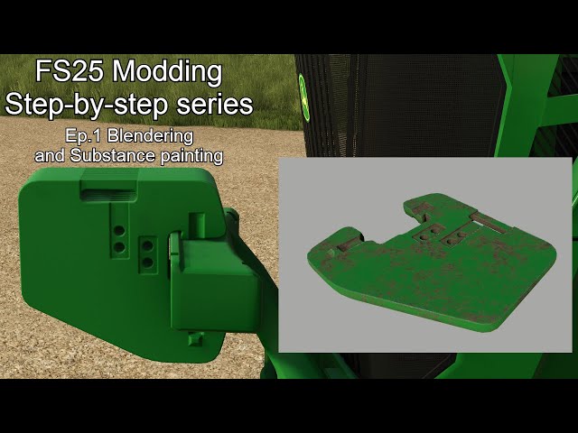 FS25 modding step by step. Part 1: