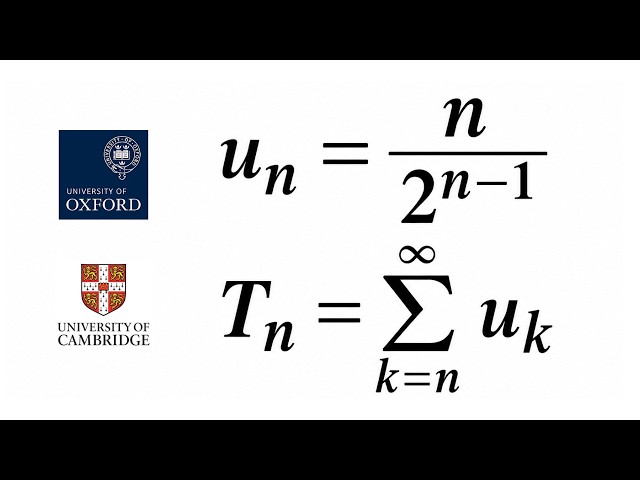 Solving this Oxbridge TMUA problem in 2 ways!